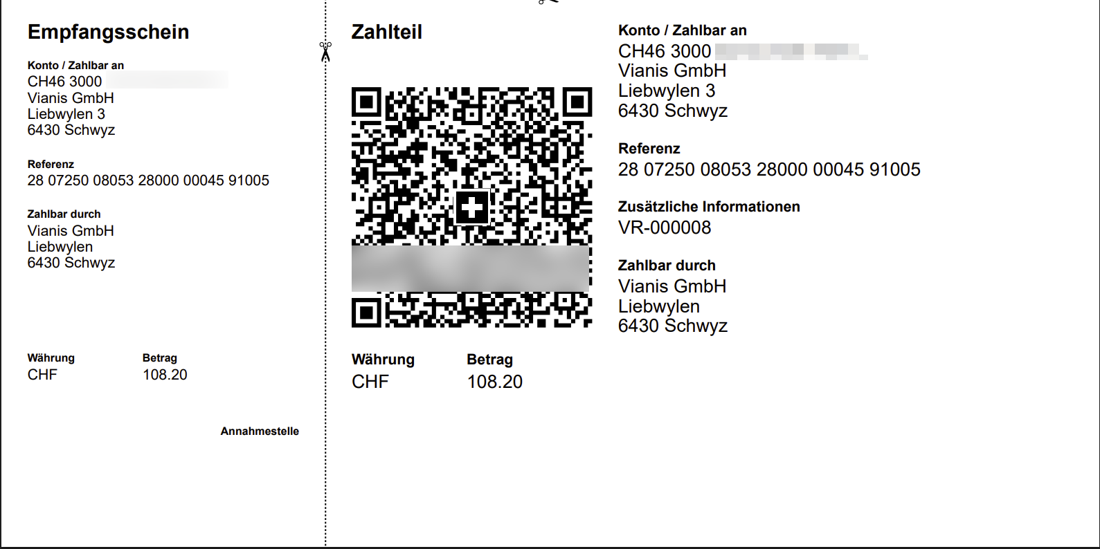 qr invoice de
